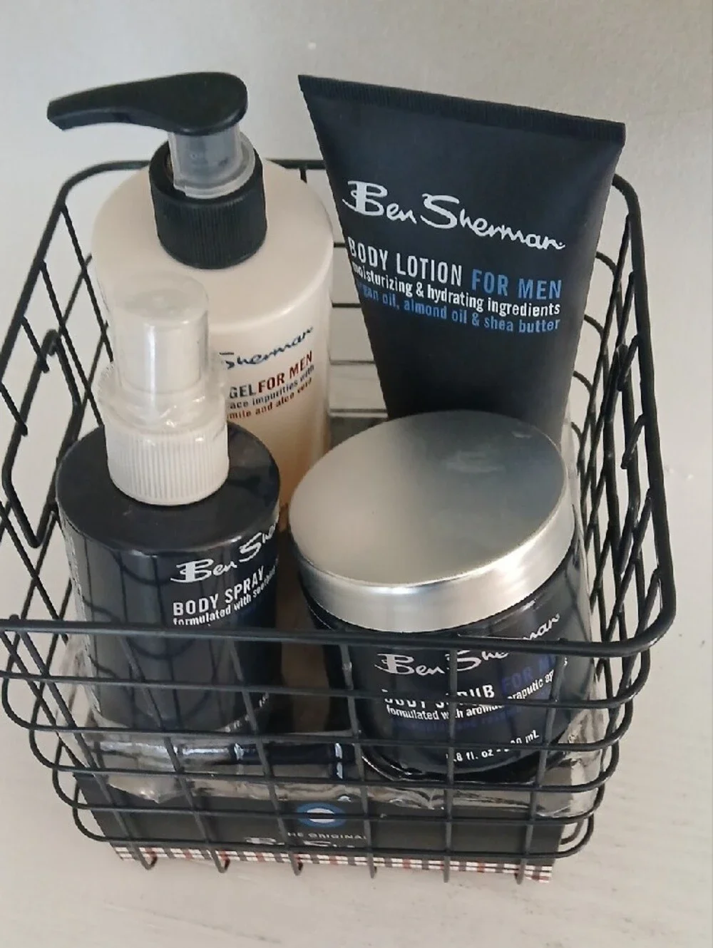 Ben Sherman Black Men's Bath & Body Gift Set